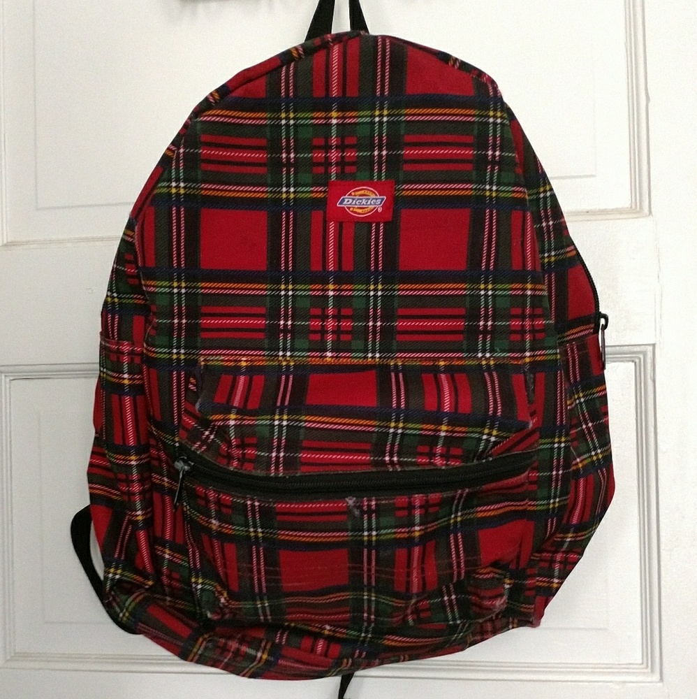 Dickie's Plaid Backpack
